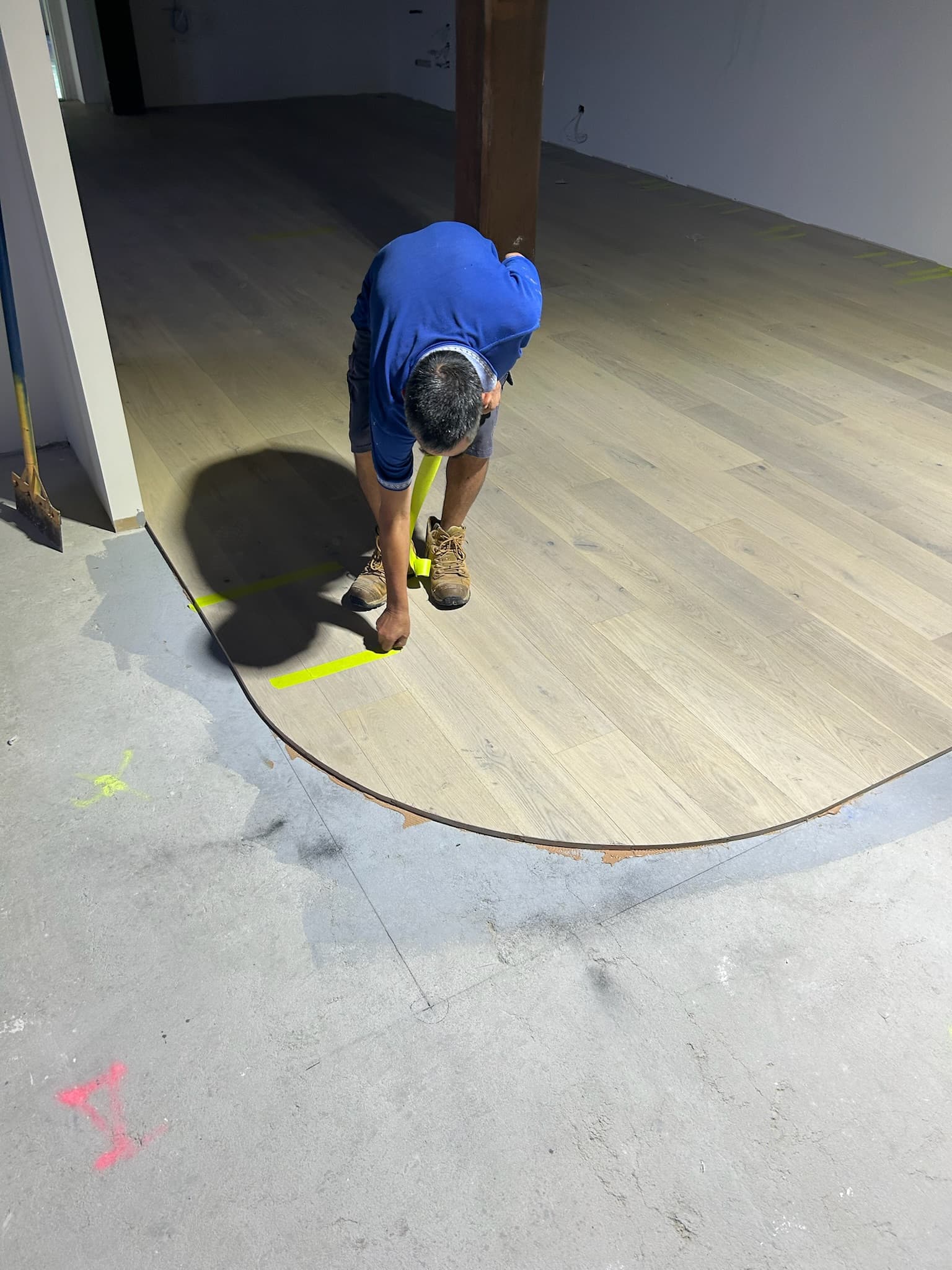 Detailed timber floor finishing by New Crescent